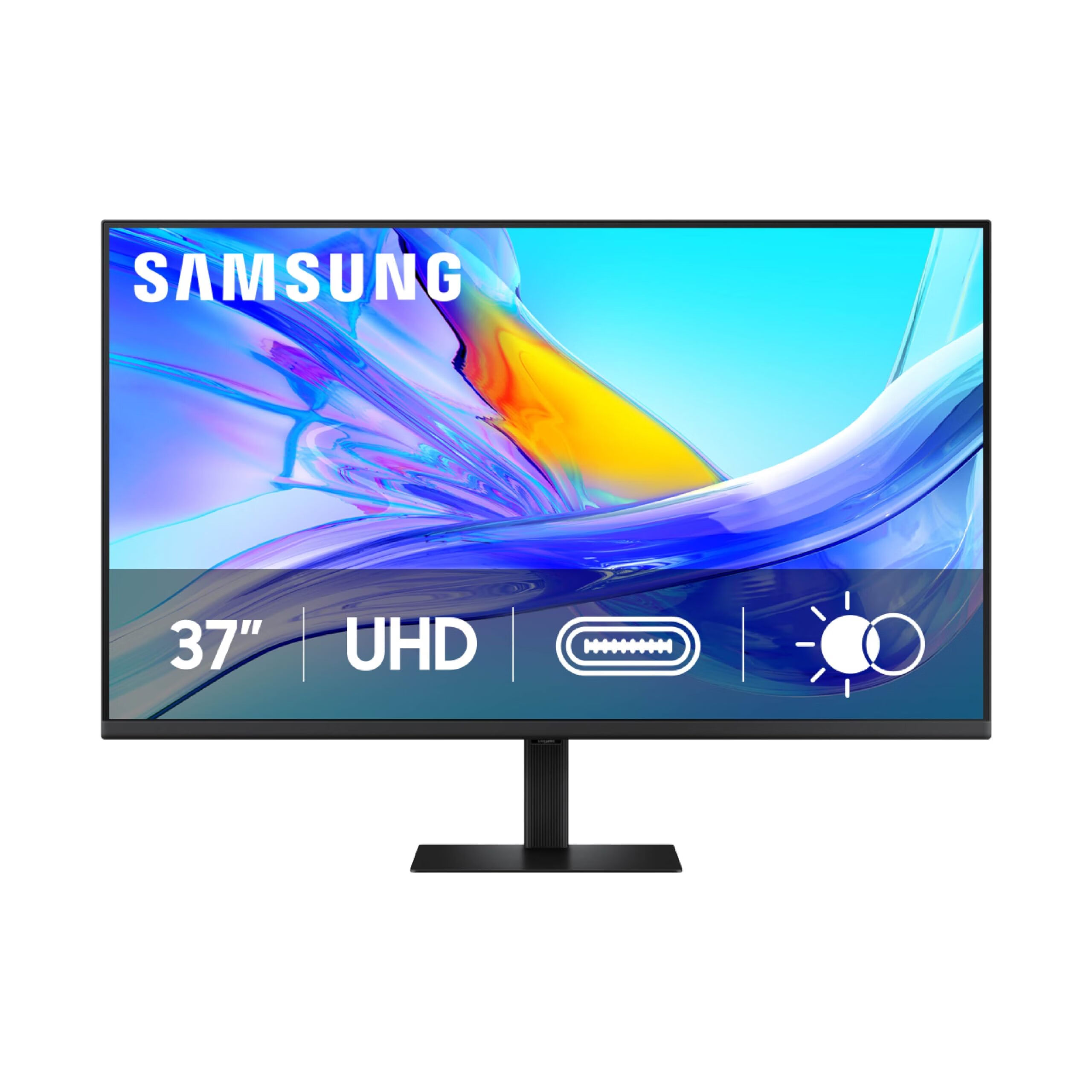 SAMSUNG 三星 37 英寸 ViewFinity S8 (S80UD) 4K UHD HDR10 黑色 37 英寸 (约 94 cm)