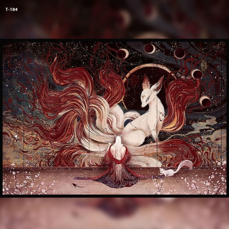 VTR国潮国风木质拼图1000片敦煌系列拼图500片300片带框减压玩具 画狐T-184 木质300片盒装 京东折扣/优惠券