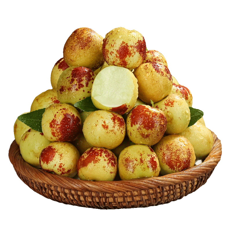 京鲜生山东沾化冬枣 净重2斤 单果12g+ 新鲜水果 清脆爽口 源头直发包邮