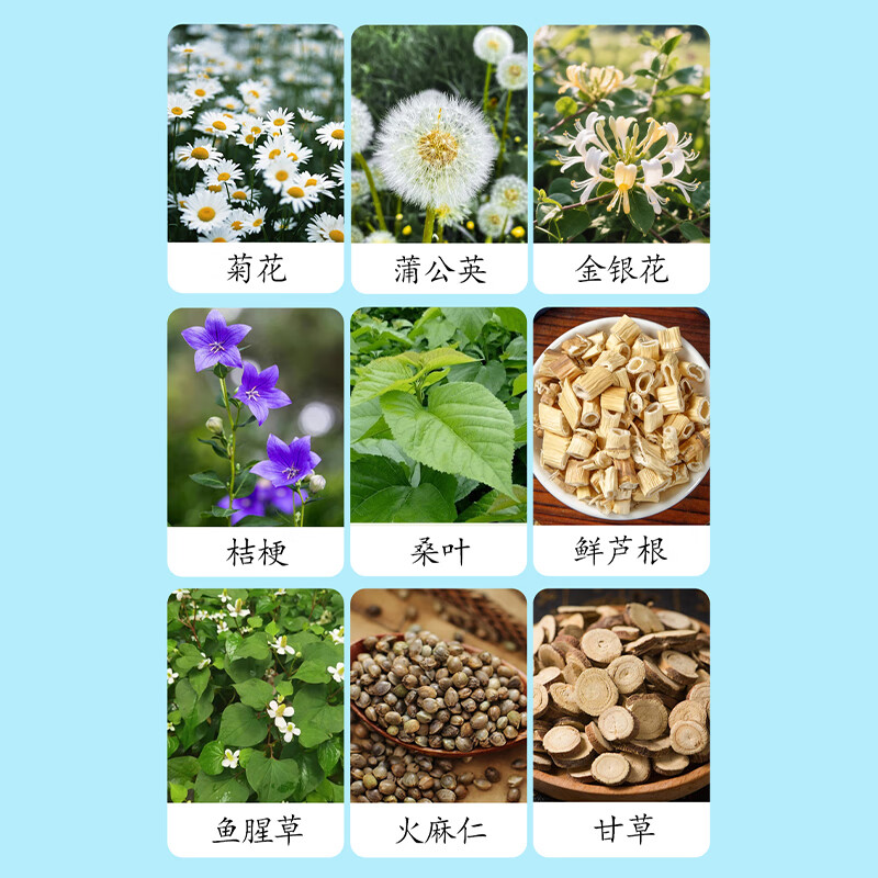 北儿优护娃 清润优 菊花蒲公英中药食品儿童中老年清火特膳饮开袋即食 清润优 菊花蒲公英 30条*3罐