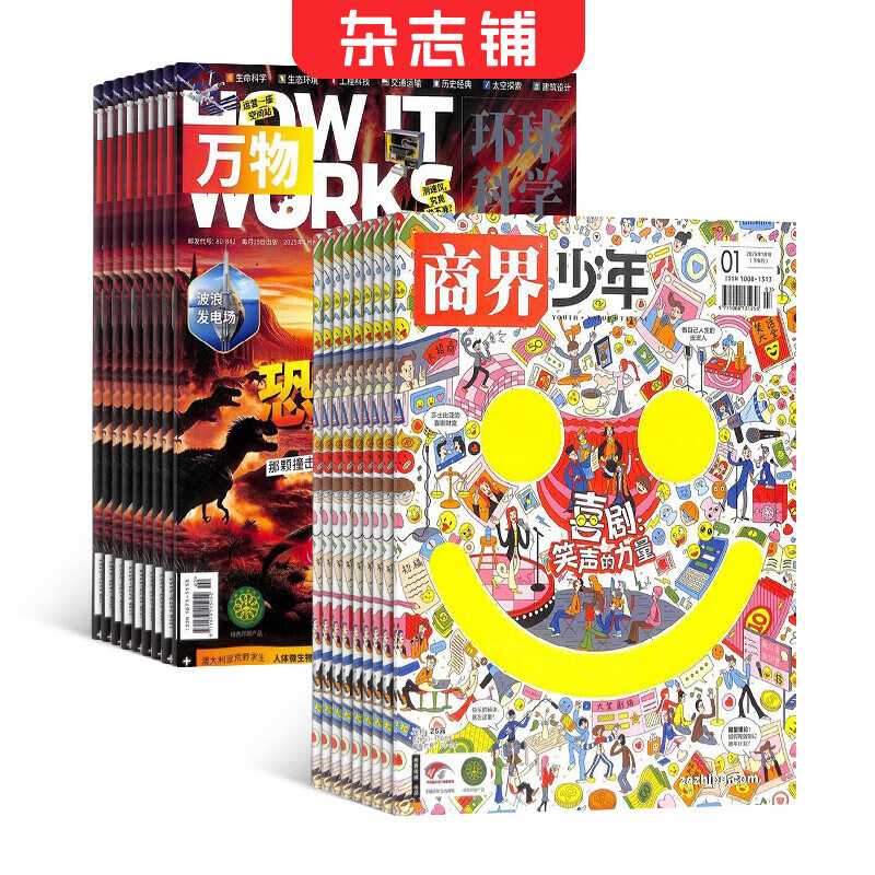 商界少年杂志铺组合自选 2026年订期规格内选择 1年共12期 9-15岁青少年财商成长 财经思维锻造中小学生课外阅读商界课堂内外期刊非过刊 【推荐】商界少年+万物 26年1月起订