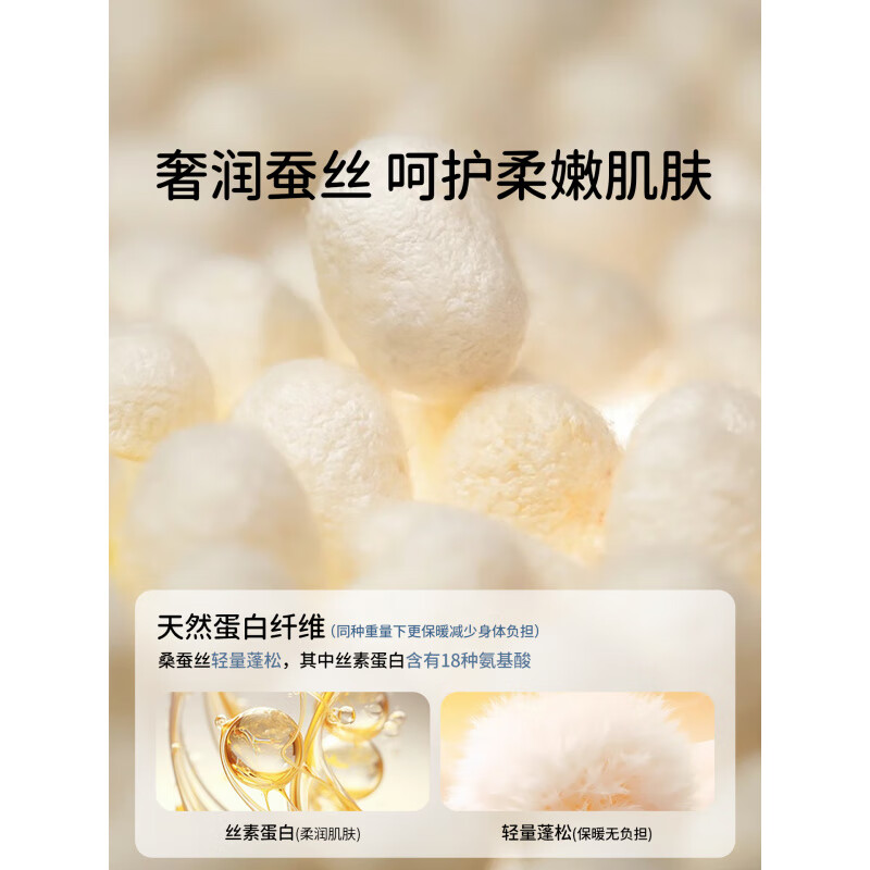 欧孕(OUYUN)睡袋宝宝蚕丝防踢被子春秋冬款发热恒温儿童分腿四季通用 松鼠花圃 【推荐室温22-26℃】春秋款 推荐身高105-120【参考年龄段3.5-5.5岁】