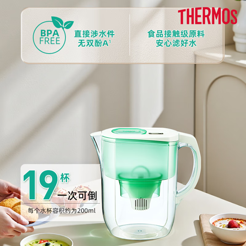 膳魔师进口滤芯 净水壶 滤水壶 家用过滤器 家用滤水壶 净水器  进口滤芯12只