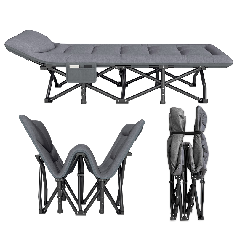 雙鑫達(dá)折疊床單人床便攜午休床辦公室午睡床醫(yī)院陪護(hù)床行軍床躺椅 B-39