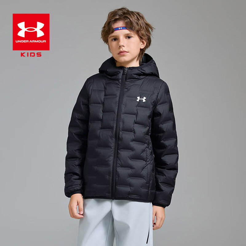 Under Armour������ͯװ�ﶬ��ͯ���޷��ᱡ������̿�Ѽ����Ůͯ��ů��ñ���� 299Ԫ