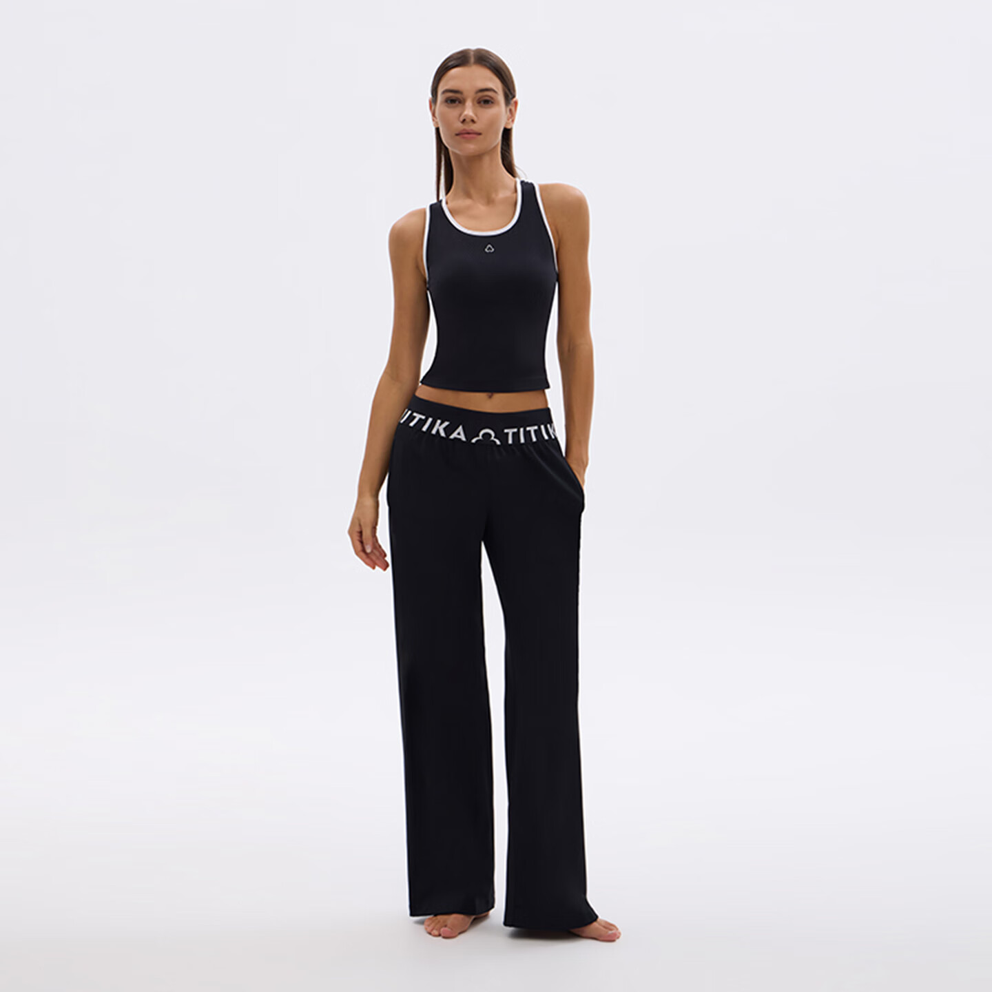 TITIKA ACTIVE运动内衣女防震跑步瑜伽背心58B11133 黑色 XS