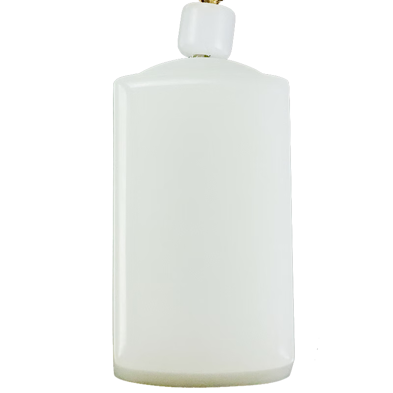 玉緣和田玉新疆且末白玉山料平安無事牌吊墜油潤細(xì)膩生日禮揚(yáng)州玉器廠