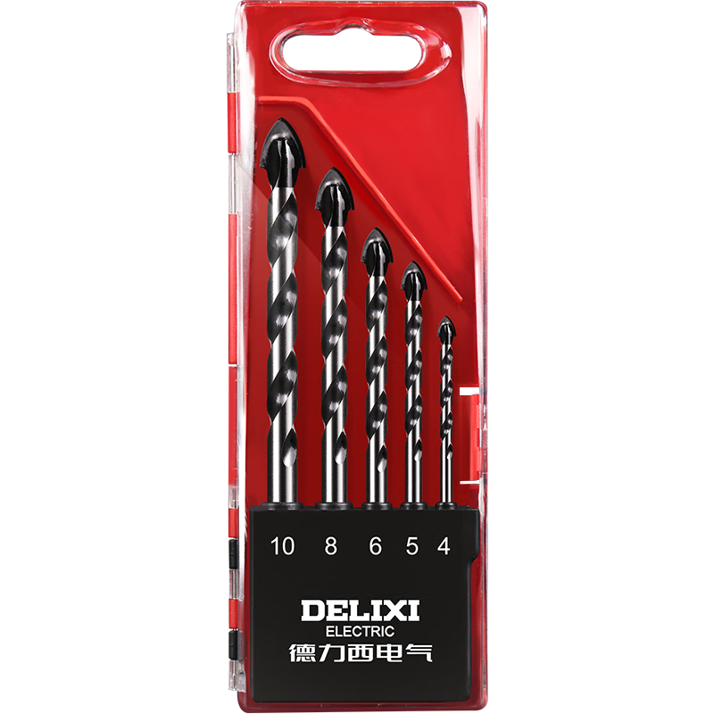 德力西电气电钻钻头瓷砖钻头套装—大幅降价中！