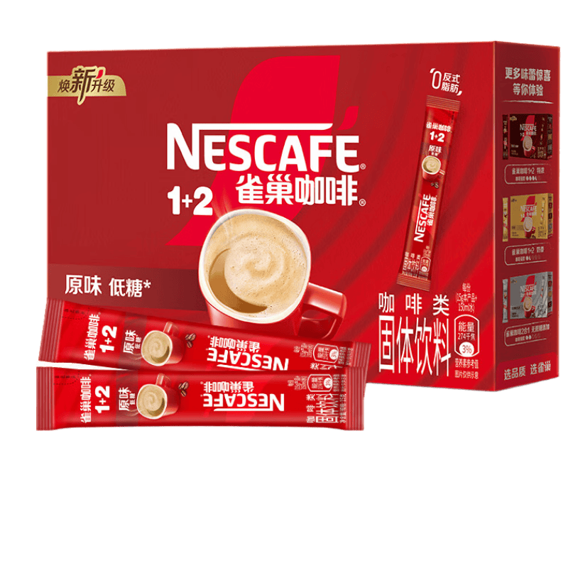 ȸ����Nestle������1+2ԭζ����һ����15g*30����װ ѧ�����������Ʒ �䷽���� 35.41Ԫ