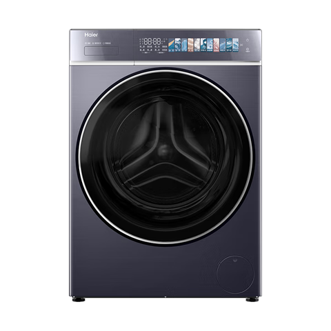 海尔（Haier）云溪4.0新品578滚筒洗衣机10公斤全自动家用洗衣机超薄直驱精华洗2.0大筒径一级能效智能投放 【洗脱一体】537mm机身+活水精华洗+除菌螨