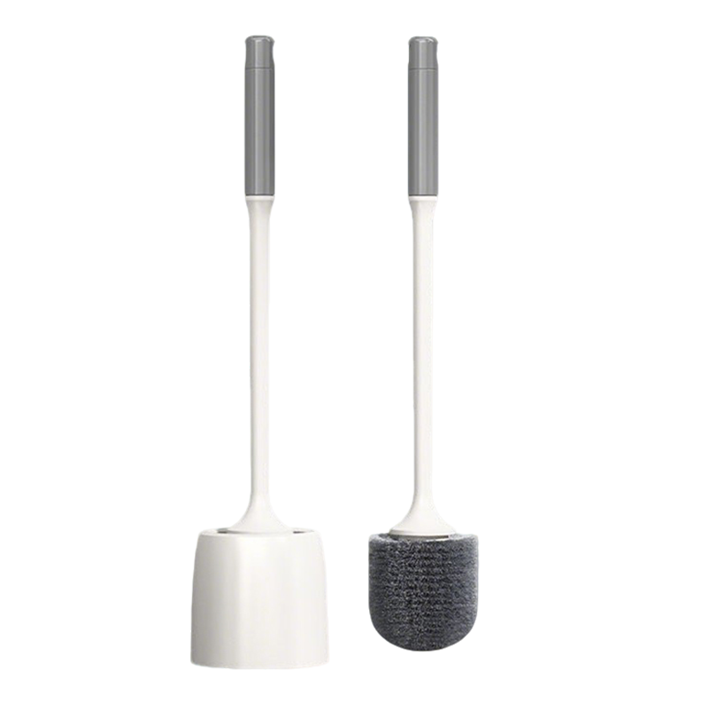 优奥马桶刷套装厕所清洁刷子1个装带底座卫生间洁厕刷加长