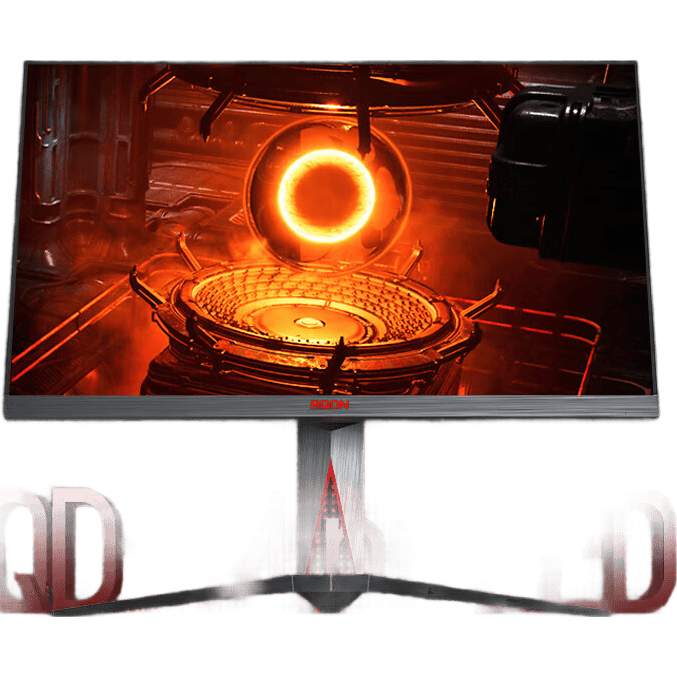 AOC ���� AG275UXM 27Ӣ�� 4K 165Hz QD-MiniLED HDR1000 10bit����Уɫ ˫ģ4K160/1K320 2740Ԫ