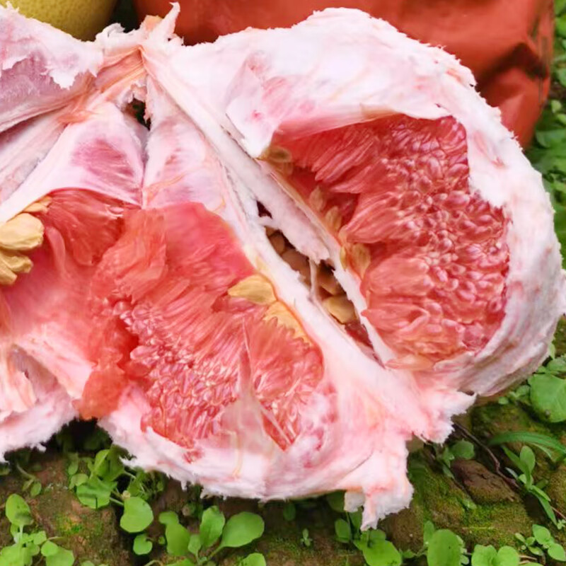 泓瀚正宗红心柚子蜜柚四川蜜柚多汁当季新鲜柚子现摘整箱水果送礼 精选大果9-10斤【净重8.5斤+】