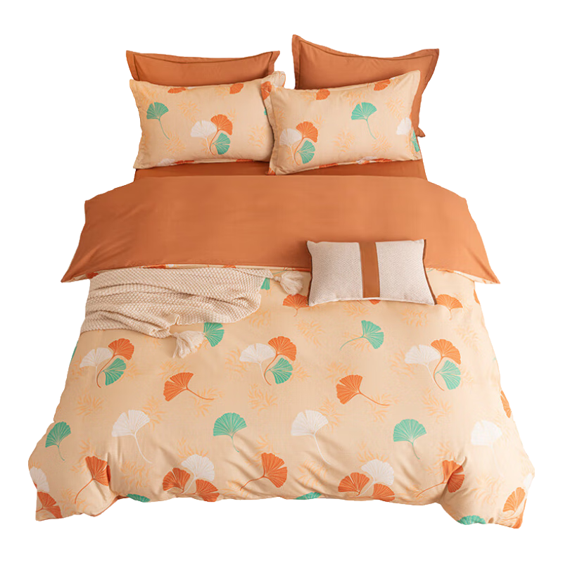 ��ӡ��Ʒ A��100%ȫ��ĥë�ļ��� 1.5/1.8��˫�˴� ����200*230cm �׷��Ӻ�ů���� 152.58Ԫ(����ȯ)