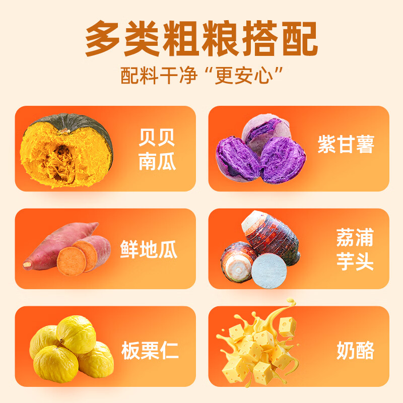 锦溪麦田【京东发货】五谷丰登馒头有料杂粮奶酪营养代餐早餐冷冻半成品 【馅料十足】五谷丰登200g*3袋