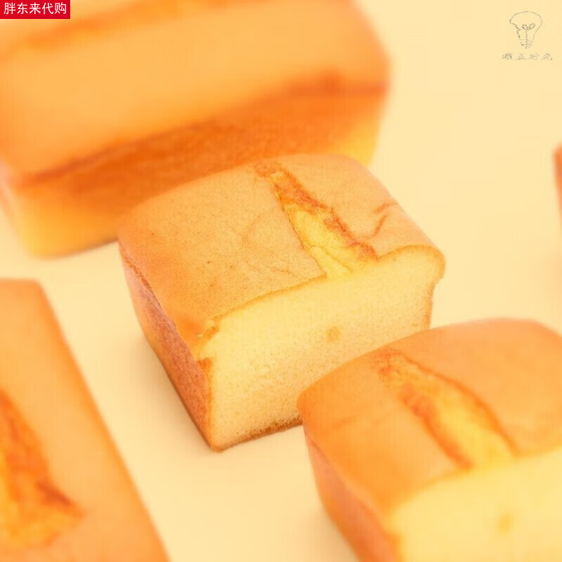 胖东来适合没牙老人吃的老式鸡蛋糕云枕蛋糕软独立包装无蔗糖面包健康营 无蔗糖云枕蛋糕500g*2共1000g