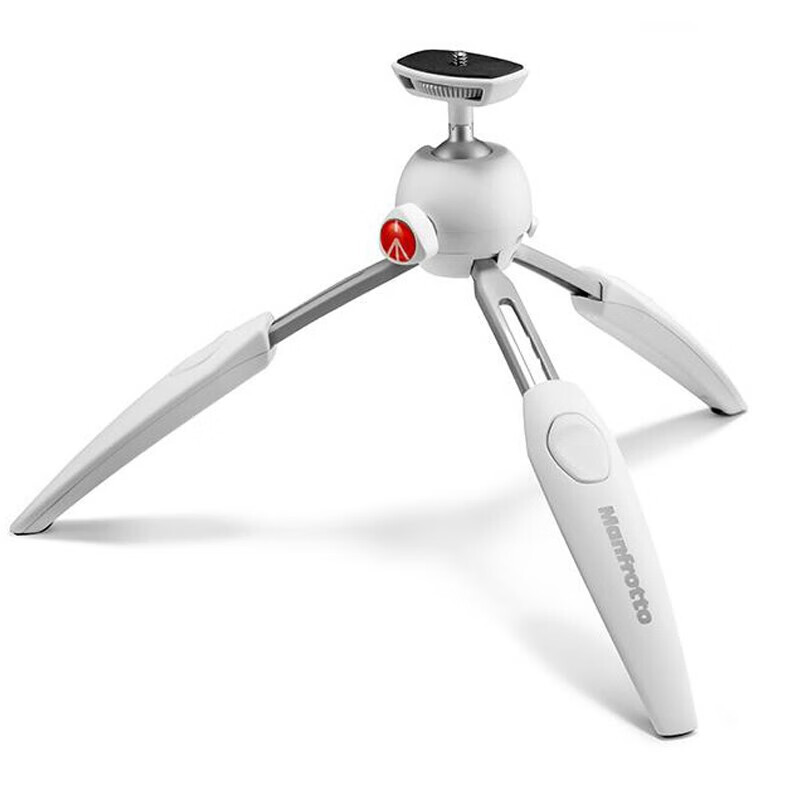 曼富圖迷你三腳架八爪魚(yú)支架手機(jī)相機(jī)通用便攜直播自拍攝影 MTPIXIEVO-WH