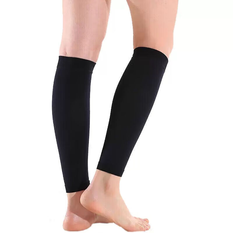 通用高品医用压力袜静脉曲张运动护腿套小腿弹力袜 一级短筒肤色 S【建议90斤以下】