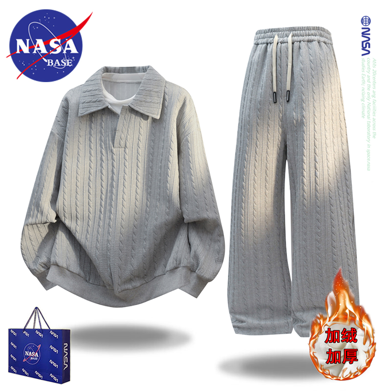 ���ڲ�����NASA BASE�ٷ�����������װ���ﶬ�������˶����ɼ��������¿������������� 2232��ɫ+1901��ɫ�����޿ 2XL ���Ƽ�����145-160� 198Ԫ