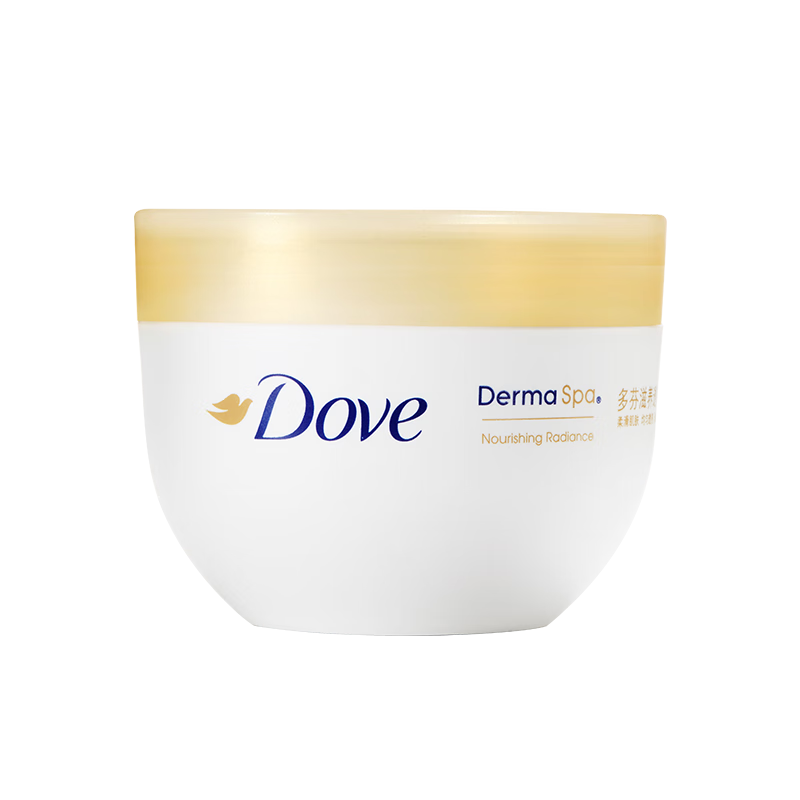 多芬（Dove）身体乳焕亮美肤滋润保湿300ml 大金碗滋养保湿男士女士秋冬润肤 滋养焕亮 300g 1罐