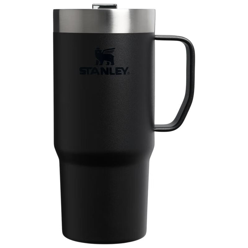 STANLEY 斯坦利水杯16oz不銹鋼保溫杯馬克杯保冷保溫 雙層真空隔熱 Black 473ml 16oz
