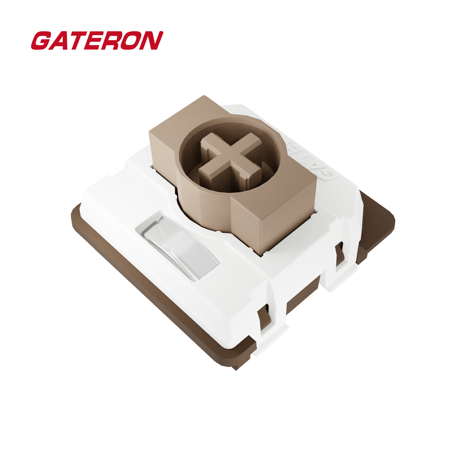 佳达隆gateron佳达隆新品矮轴2.0矮轴香蕉矮轴机械键盘轻薄开关 巧克力矮轴 35颗装