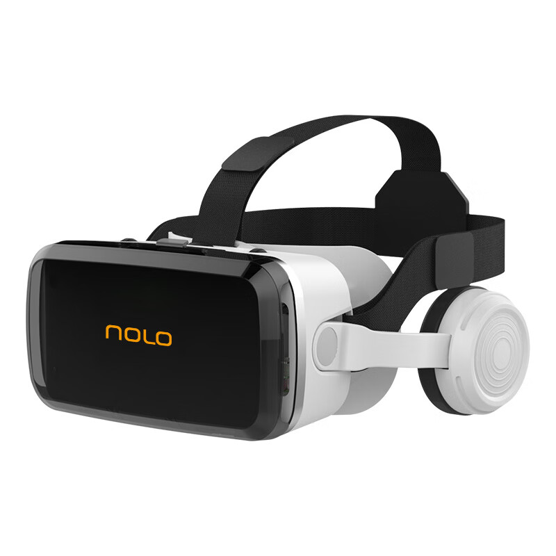 NOLO新品NOLOVR全景眼鏡影院手機(jī)專用頭戴顯示器智能黑科技3D虛擬現(xiàn)實(shí)適配安卓蘋果 看視頻【自帶藍(lán)牙耳機(jī)】