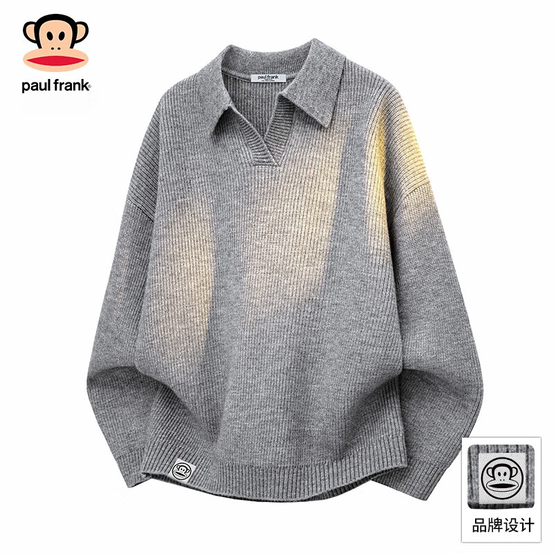 ���ڲ���������paul frank�����Ƴ���ë����ʿ2025�ﶬ����ů�������д����֯���������׷�װ ���Ļ�ɫ ���ٷ���Ʒ�� 2XL ������160-180�