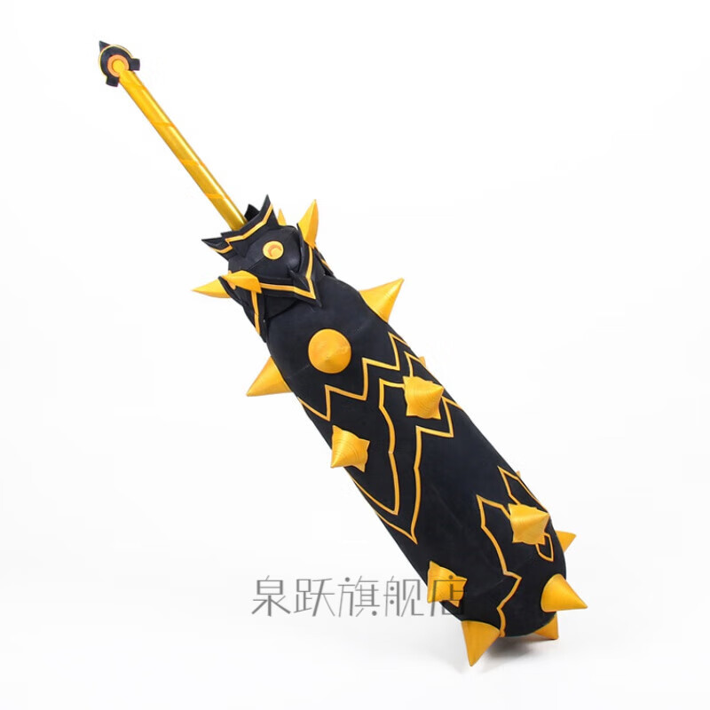 原神cos 79cos原神五星-荒泷一斗狼牙棒 cosplay道具服定做装备 2022