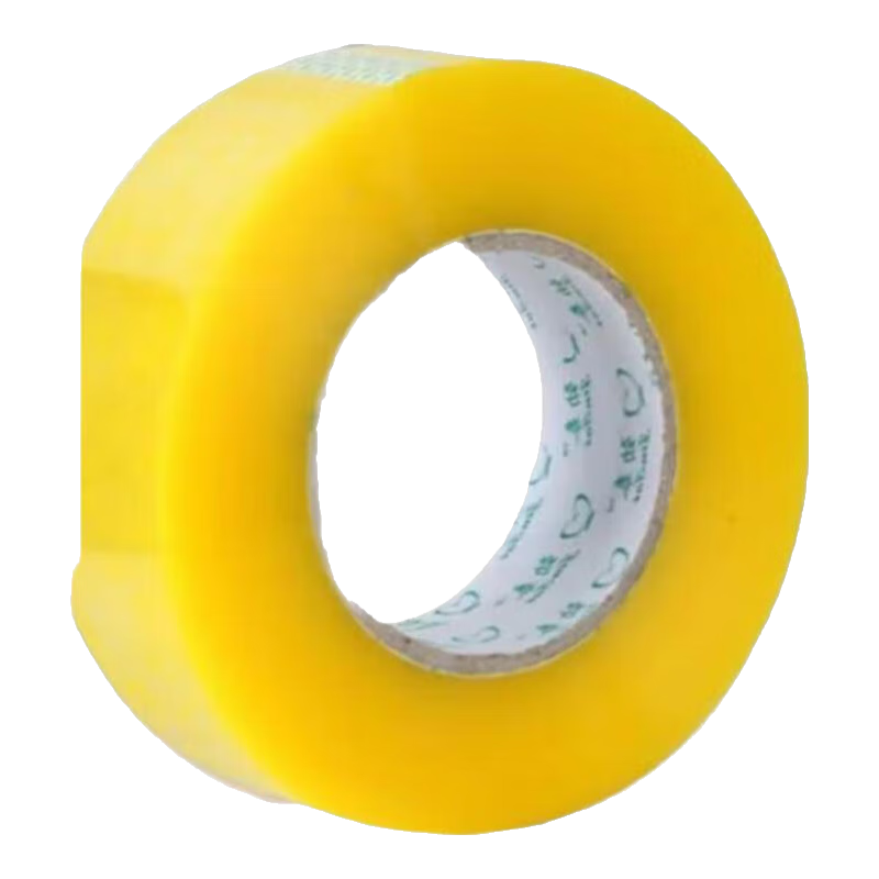  透明胶带封箱黄胶带  透明黄胶带宽42-50*1卷 1元