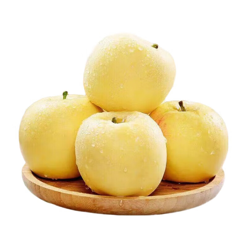 华北强(HUABEIQIANG)奶油富士苹果水果新鲜脆甜多汁时令整箱新鲜采摘多仓发货 净重4.5斤装单果70-75mm