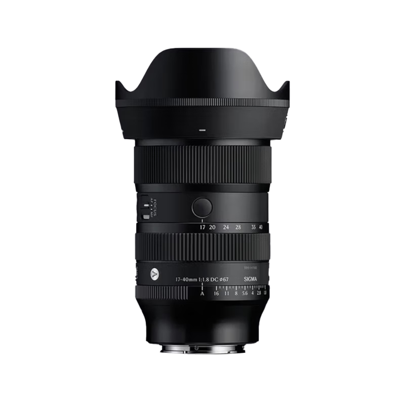 ������SIGMA��17-40mm F1.8 DC DN Art �㶨���Ȧ�佹��ͷAPS-C�����޷���� ���ٷ����䡿��ͼ���+���غ��� ����E��