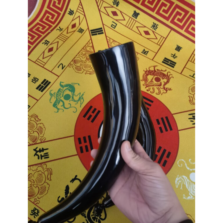 道科仪乐器 牛角号 喇叭号 牛角号 道用品 道家用品 天然牛角号