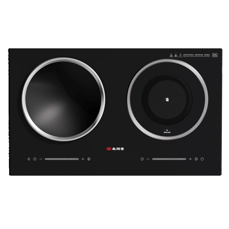 尚朋堂嵌入式電磁爐雙灶凹面電陶爐3500W大功率進(jìn)口面板荷葉仿生納米涂層純銅線(xiàn)圈定時(shí)灶臺式灶35S10A