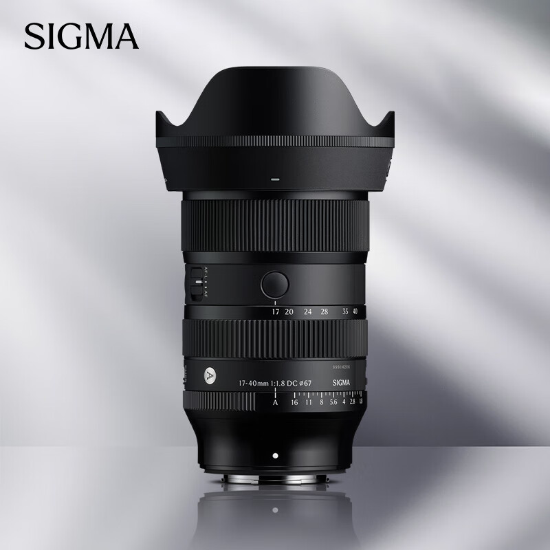 适马（SIGMA）Art 17-40mm F1.8 DC 半画幅微单镜头 1740恒定大光圈标准变焦镜头 直播利器（索尼E卡口）