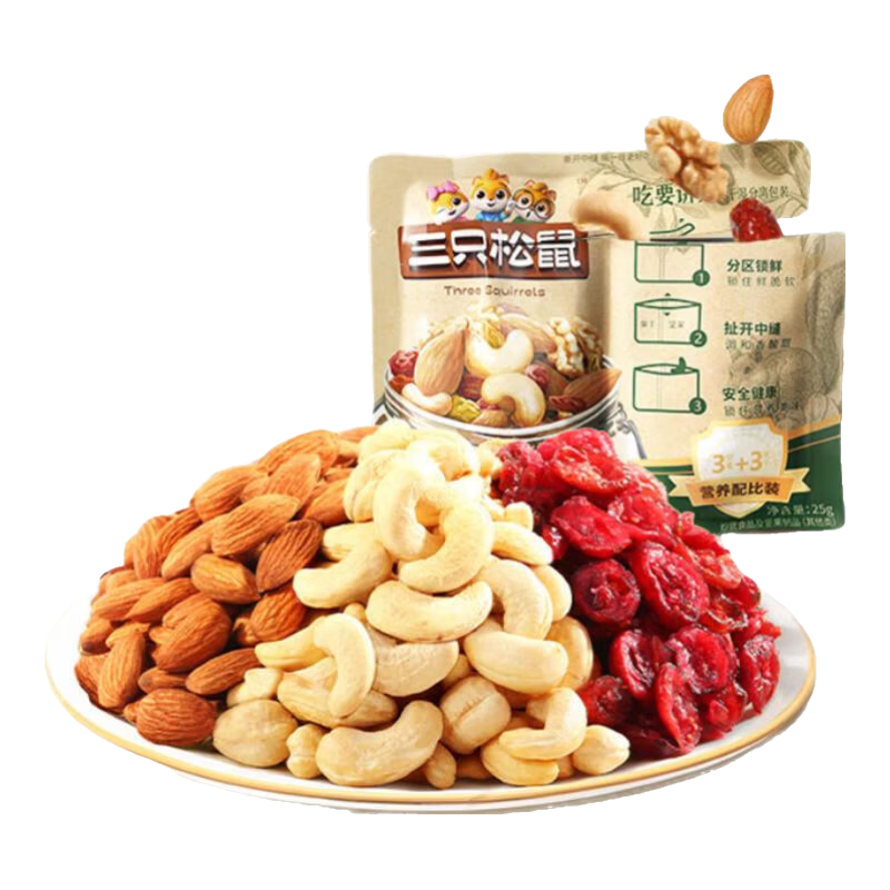 ��ֻ���� ÿ�ռ���и��������������ʳ��ϸɹ����ʹ�װ���������Ź� ��3+3��ÿ�ռ��25g*5����HG�� 17.89Ԫ