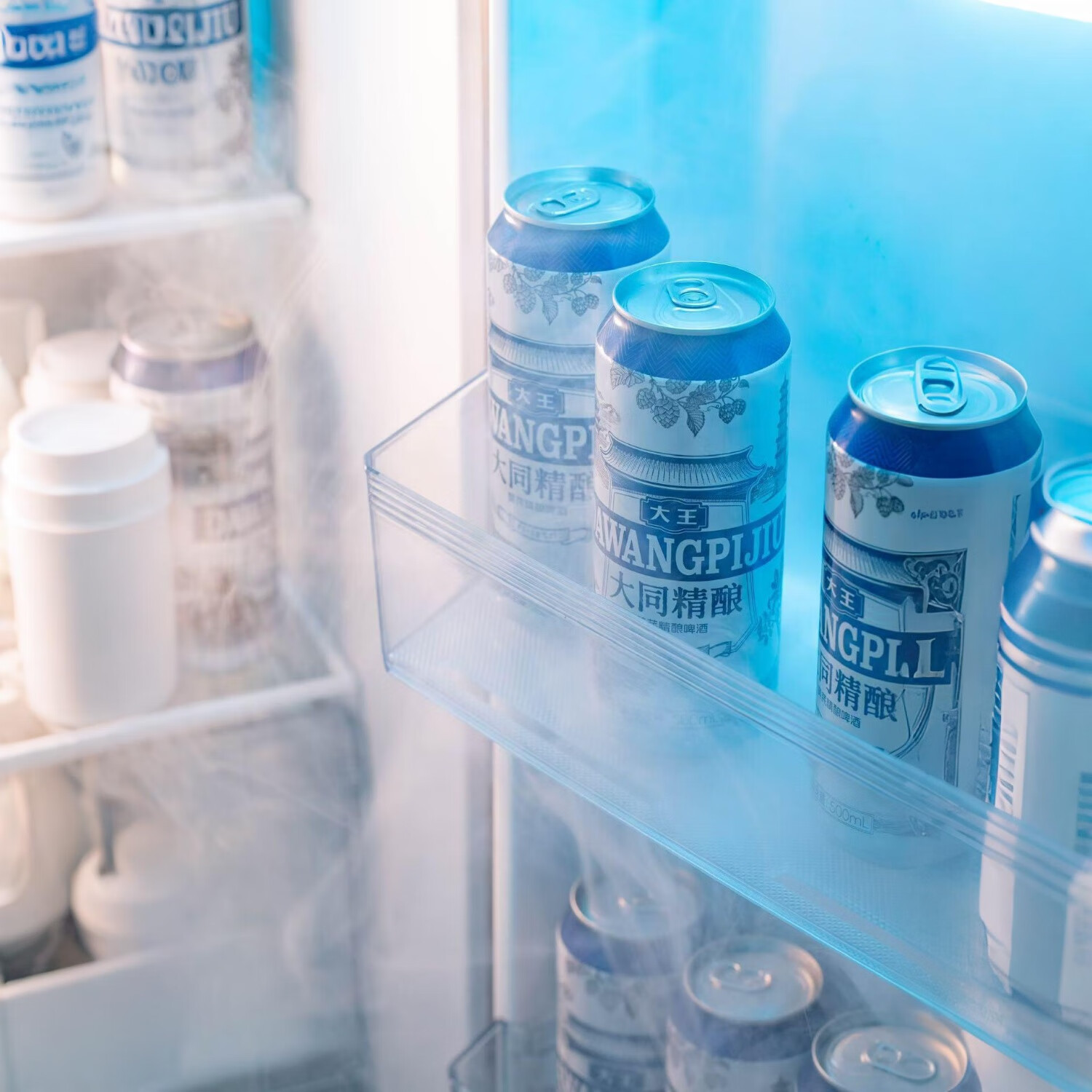 大王大同精酿啤酒(厂家直售)京东快递发货 罐装 500mL 12罐 整箱装