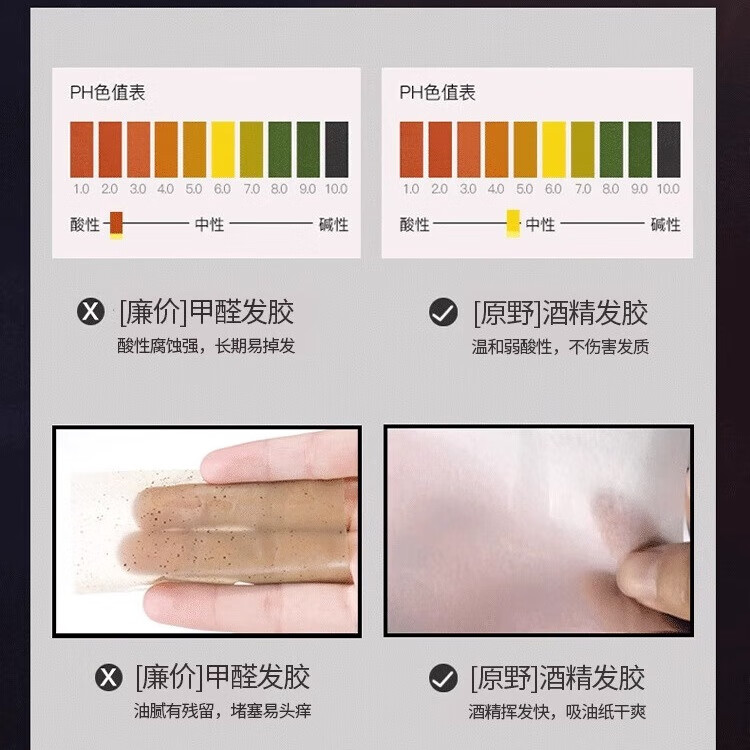 原野特硬发胶喷雾定型男士清香摩丝女自然蓬松头发造型神器发蜡啫喱水 古龙淡香发胶348ml+发蜡115g