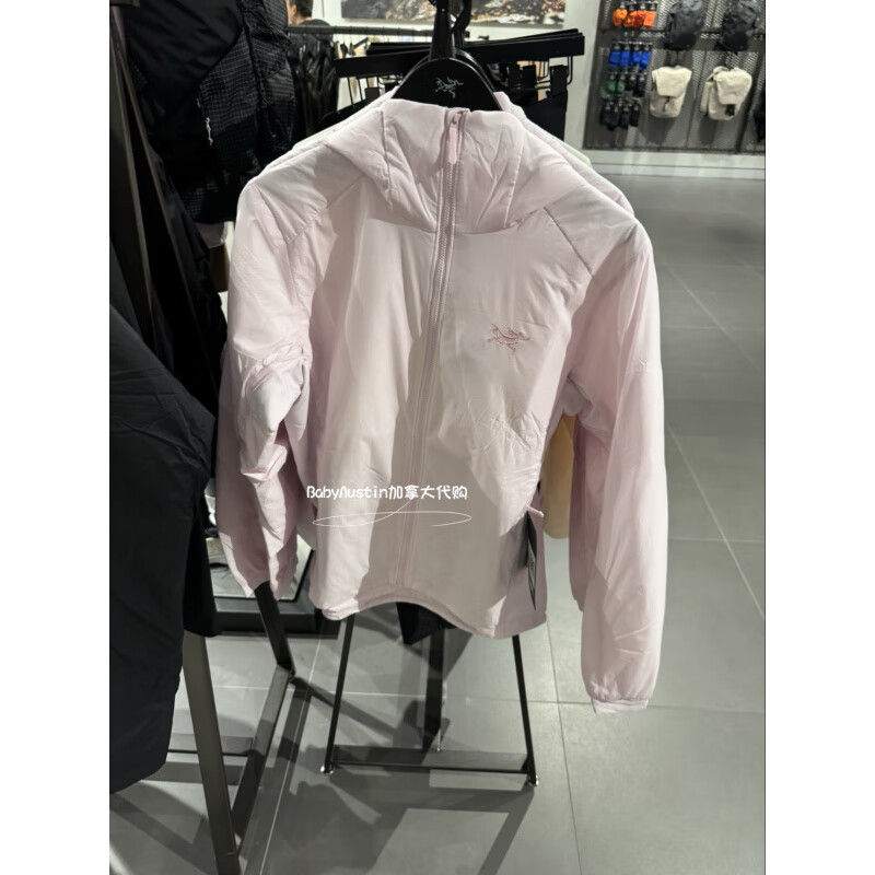 始祖鸟（ARC&#039;TERYX）加拿大直邮 Arc teryx始祖鸟Atom Hoody男女款保暖棉服连帽外套 六月新 【女】atom_hoody_pink_gl XS