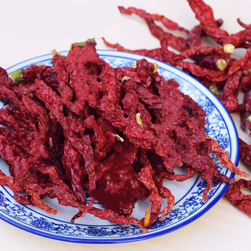 麦海龟天水特产辣椒2021头茬干线辣椒干辣椒1斤