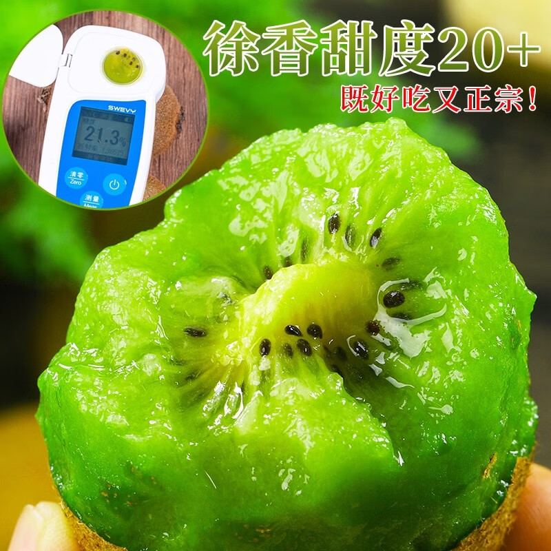 五斤九斤装正宗陕西眉县徐香猕猴桃2025新果源头现摘现发坏果包赔 5斤净重4.5斤【90%人选择】 【清甜-迷你果】小果60-70g