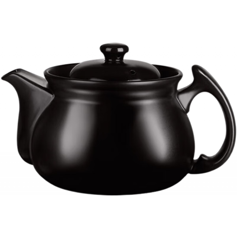 航方两件式煎药壶电药壶中药壶全自动陶瓷养生壶砂锅中药煲单壶单煲中药 壶A单壶 2L