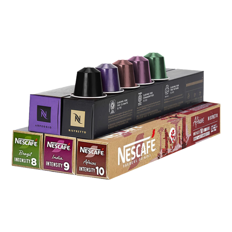 ȸ��Nespresso��˹�������ҿ�����ʽ��ʽŨ���ڿ��Ƚ�����ʿ���� �������ҿ���*5�й�242g 26.7�� 150Ԫ