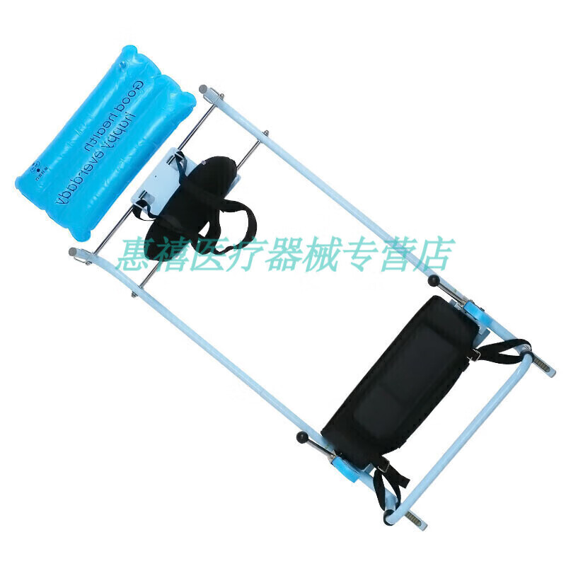 助邦（ZHUBANG）腰椎牽引器腰間盤突出牽引架家用腰椎牽引床手動牽引頸椎腰椎 B03-2 頸椎+腰椎兩用