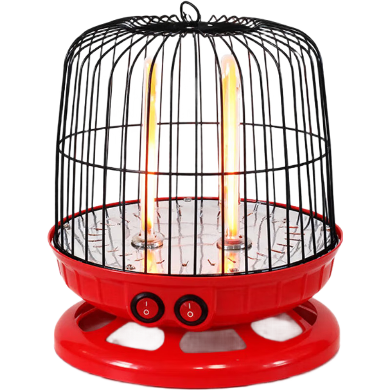 取暖器家用小太阳鸟笼取暖器烤火炉桌下电暖器小型电暖气取暖烤炉新款节能电暖炉宿舍卧室客厅 900W即开即热两档调温 【独立开关】