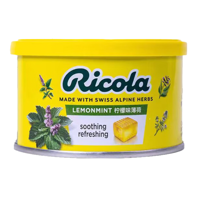 ������ Ricola ��ʿ���ʱ��ɿ�ζ�������������Ӳ�ǹ�װ100g 1�� 28��2�µ��� 14.7Ԫ����4.90Ԫ/����