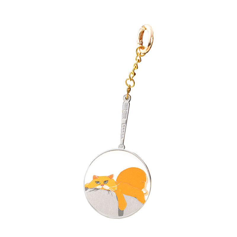 羽垚·陶宣轻影随行 · 薄胎瓷滚诞猫系列艺术挂饰 猫系列蓝猫黄猫绿猫橘猫