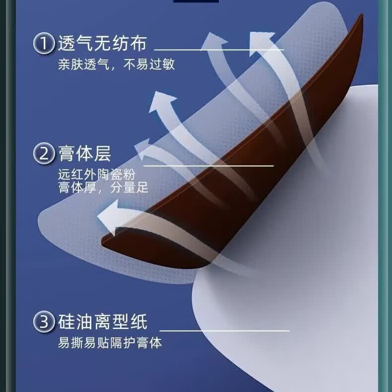 修正远红外消痛贴8贴/盒颈椎腰椎肩周炎腰肌劳损关节炎跌打扭伤膏贴 3盒【远红外消痛贴】 8贴/盒