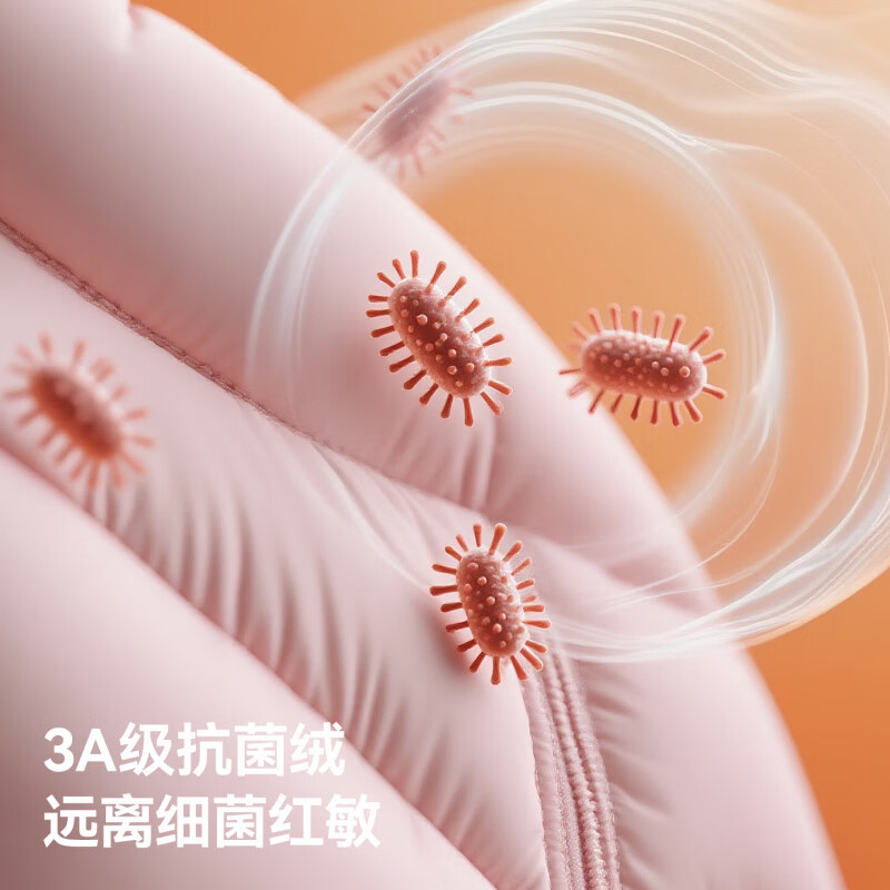 贝肽斯儿童羽绒裤冬季新款男女童宝宝外穿三防90白鸭绒保暖防寒抗菌绒 紫色 130 cm 充绒量约42.94g