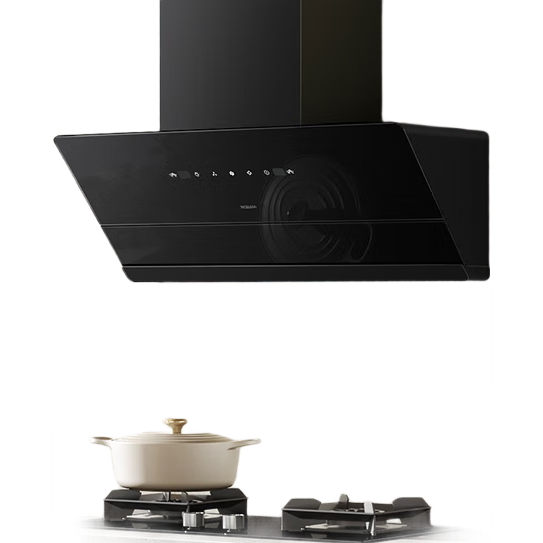 老板（Robam）23A3S侧吸25风量抽油烟机灶具家用烟灶套装抽烟机燃气灶套装23A3S+55B7A燃气灶【套装商品】